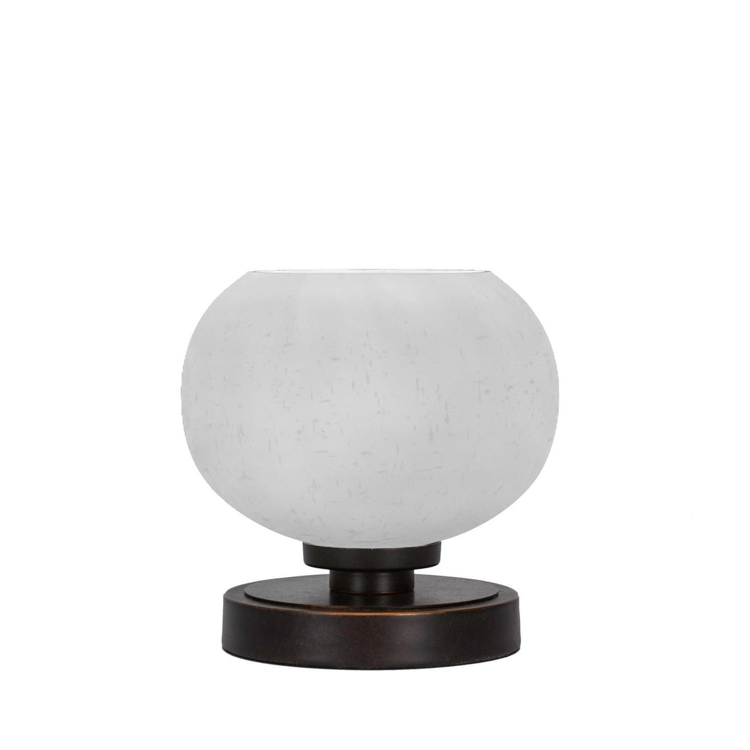 Toltec Lighting 51-DG-212 Modern Luna Lamp Dark Granite