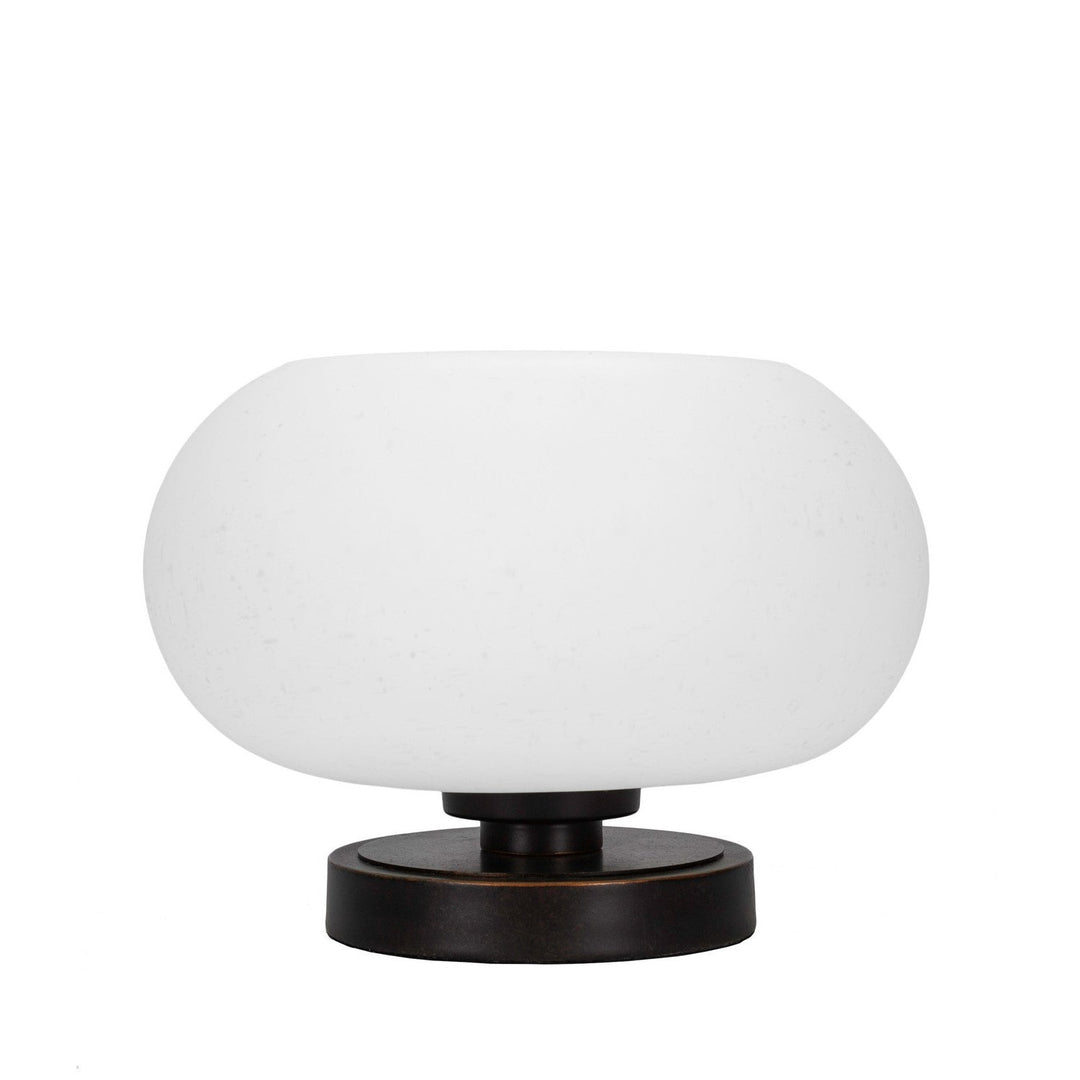 Toltec Lighting 51-DG-214 Modern Luna Lamp Dark Granite