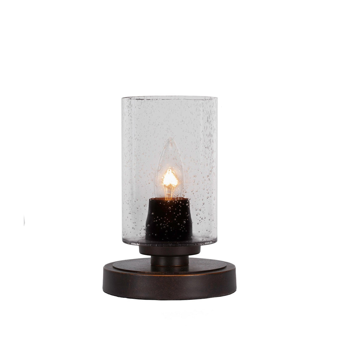 Toltec Lighting 51-DG-300 Modern Luna Lamp Dark Granite