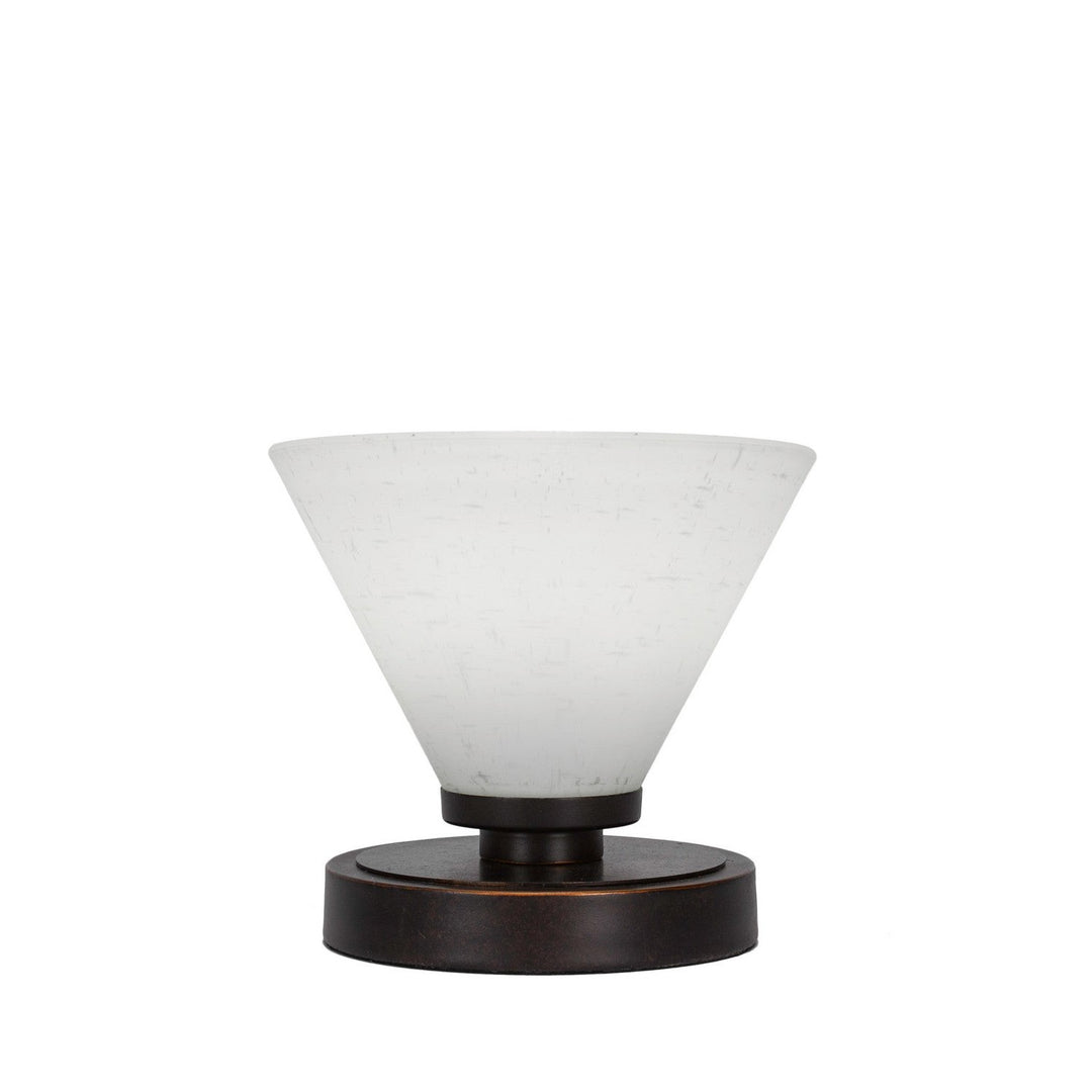 Toltec Lighting 51-DG-312 Modern Luna Lamp Dark Granite