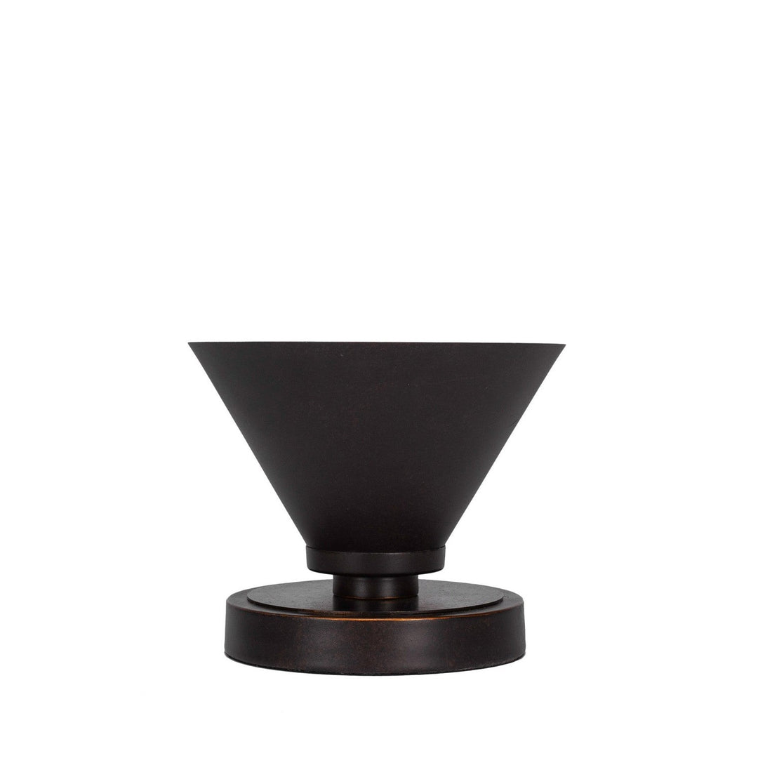 Toltec Lighting 51-DG-421 Modern Luna Lamp Dark Granite