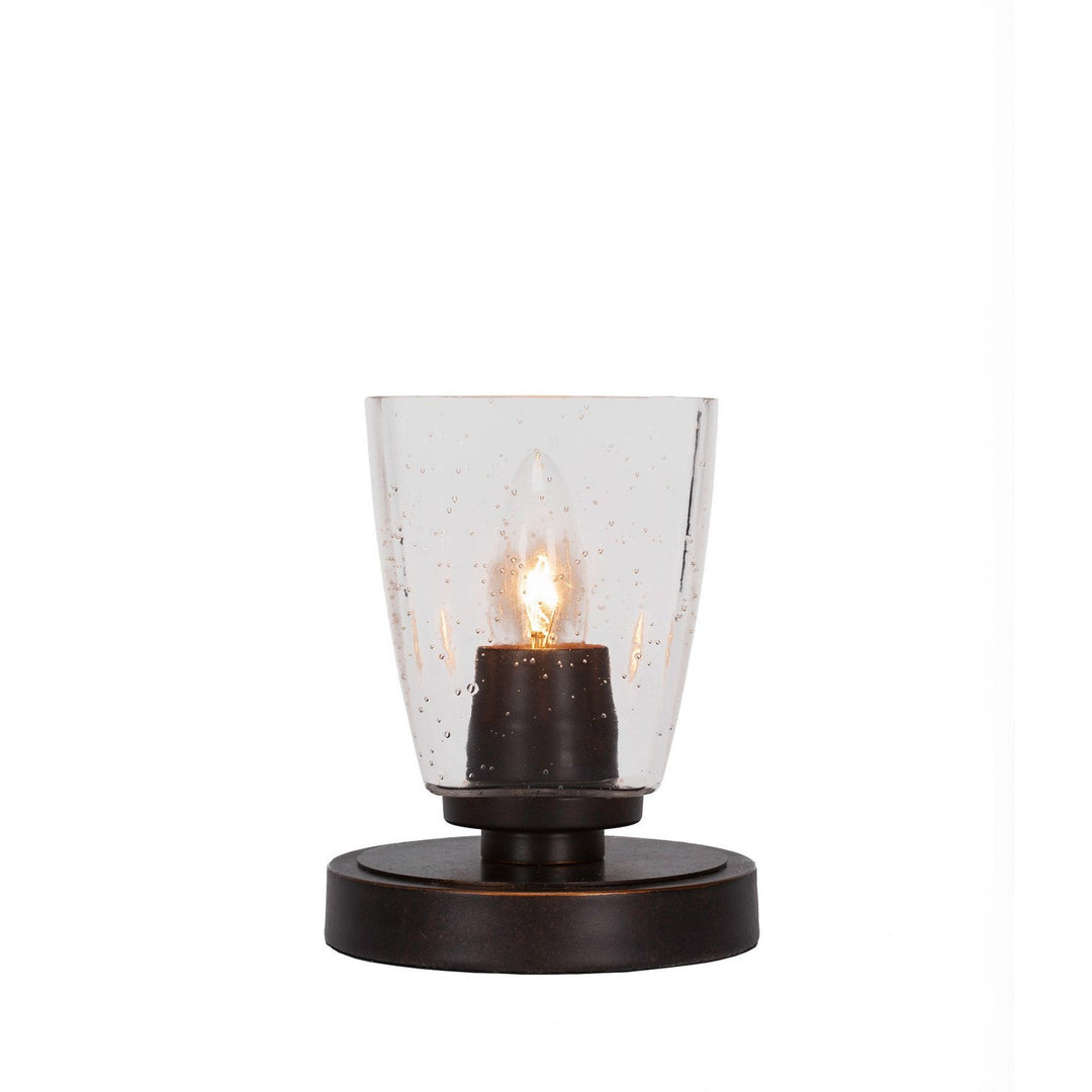 Toltec Lighting 51-DG-461 Modern Luna Lamp Dark Granite