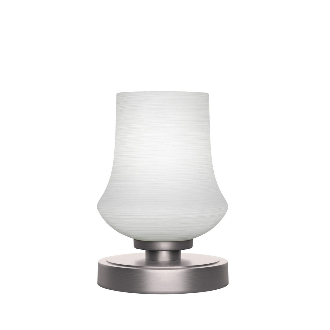 Toltec Lighting 51-GP-681 Modern Luna Lamp Graphite