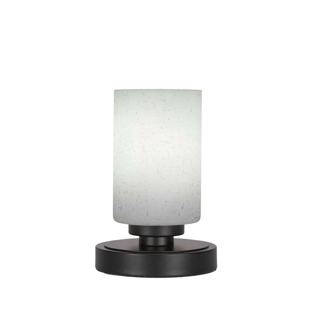 Toltec Lighting 51-MB-310 Modern Luna Lamp Matte Black