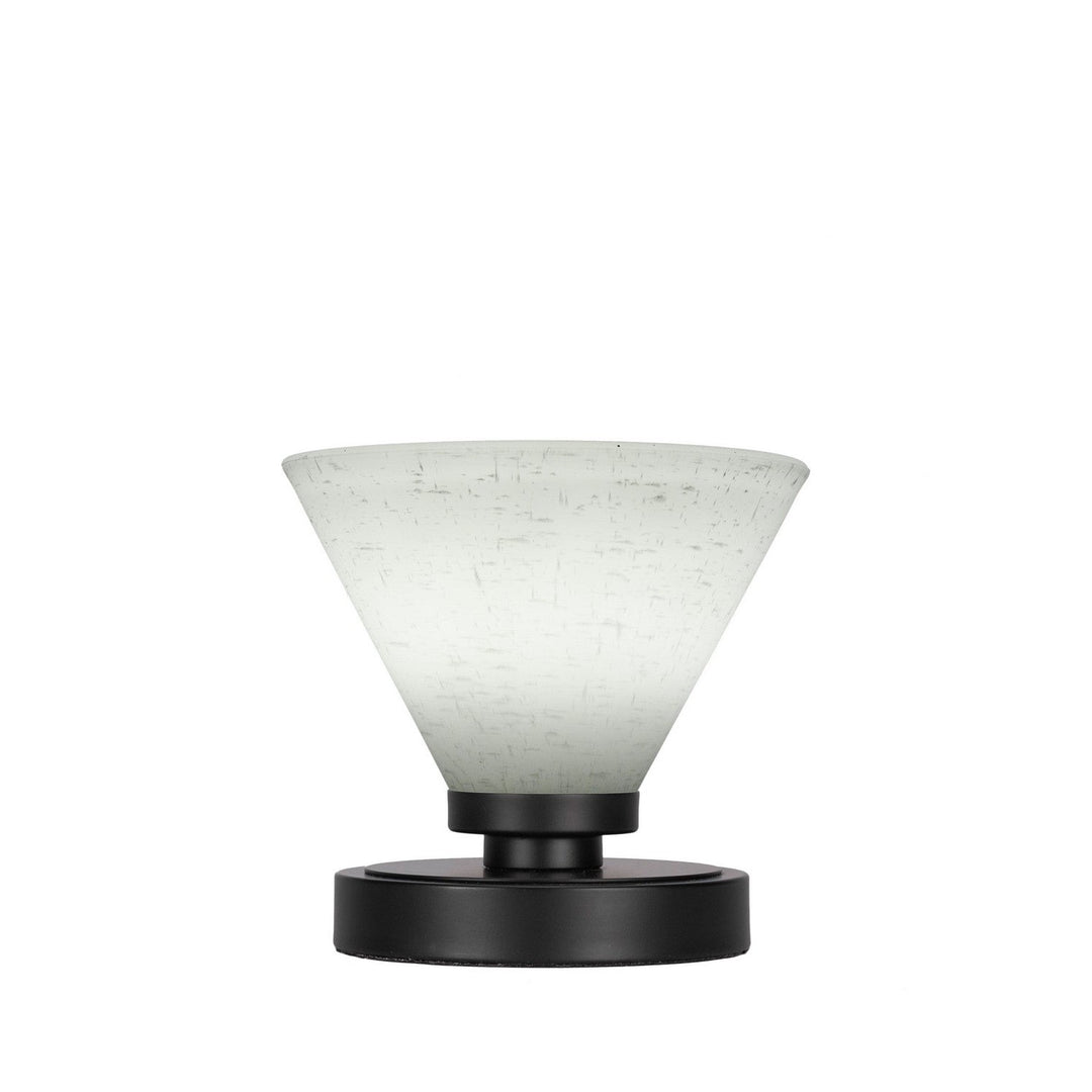 Toltec Lighting 51-MB-312 Modern Luna Lamp Matte Black