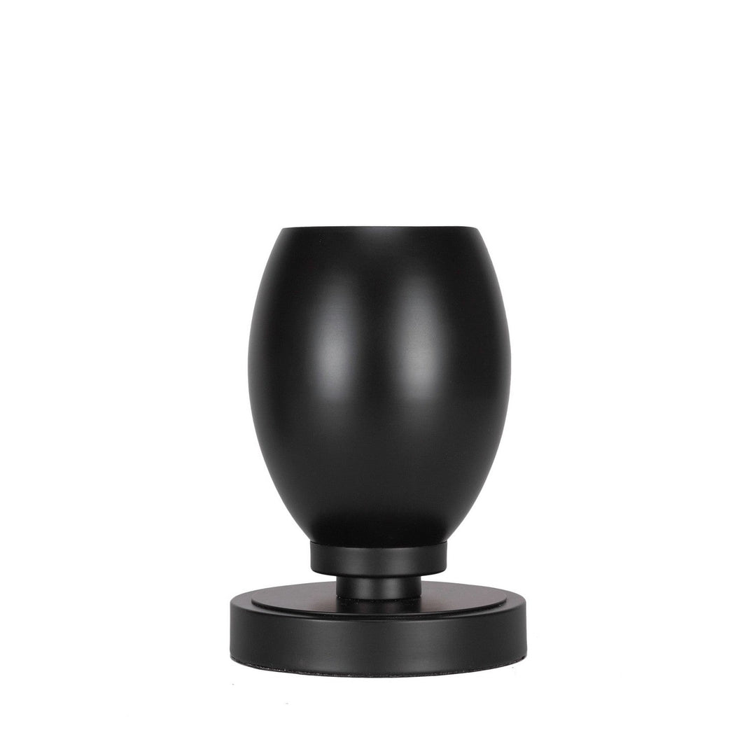 Toltec Lighting 51-MB-426 Modern Luna Lamp Matte Black