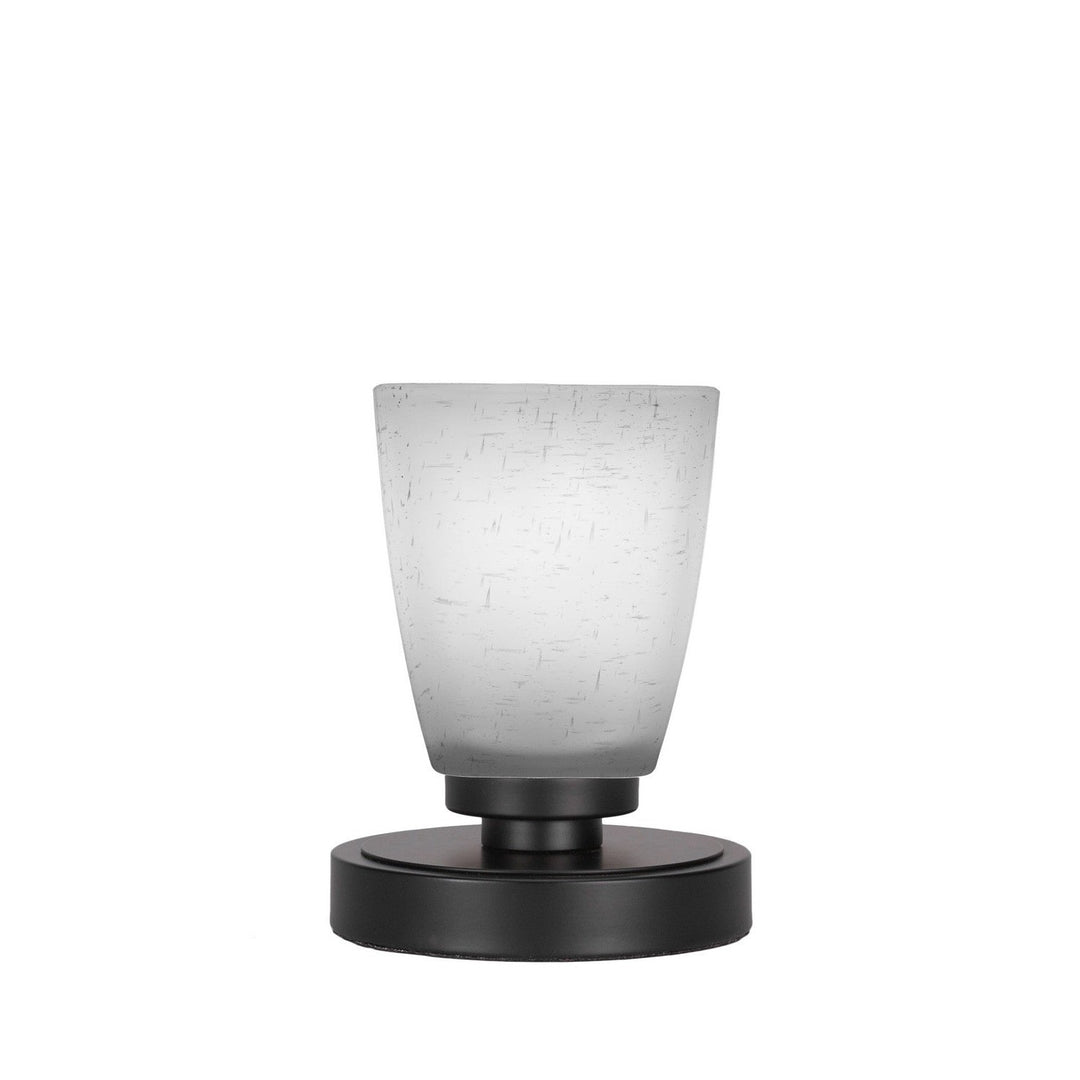 Toltec Lighting 51-MB-460 Modern Luna Lamp Matte Black