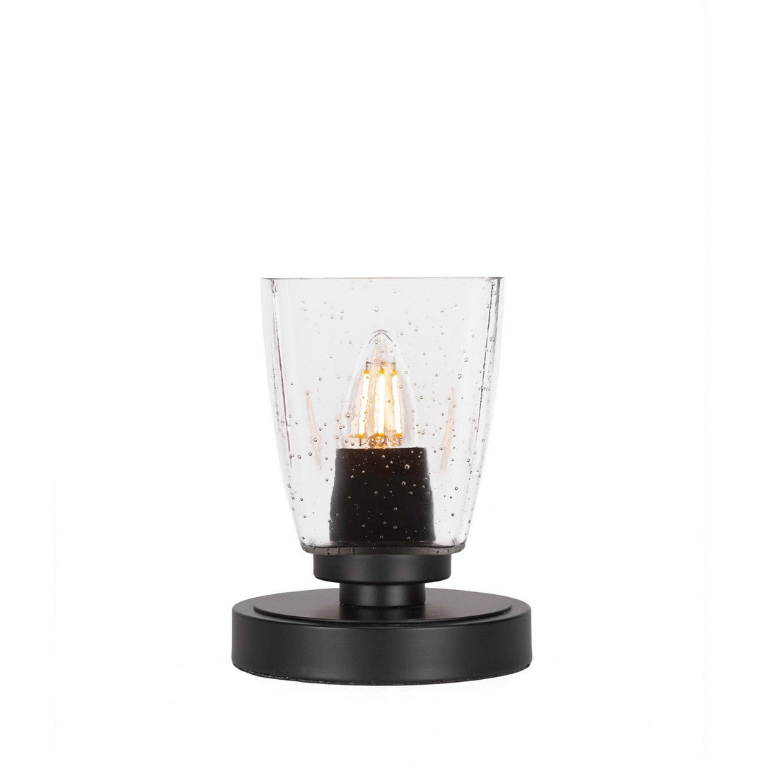 Toltec Lighting 51-MB-461 Modern Luna Lamp Matte Black