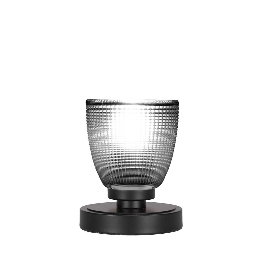 Toltec Lighting 51-MB-500 Modern Luna Lamp Matte Black