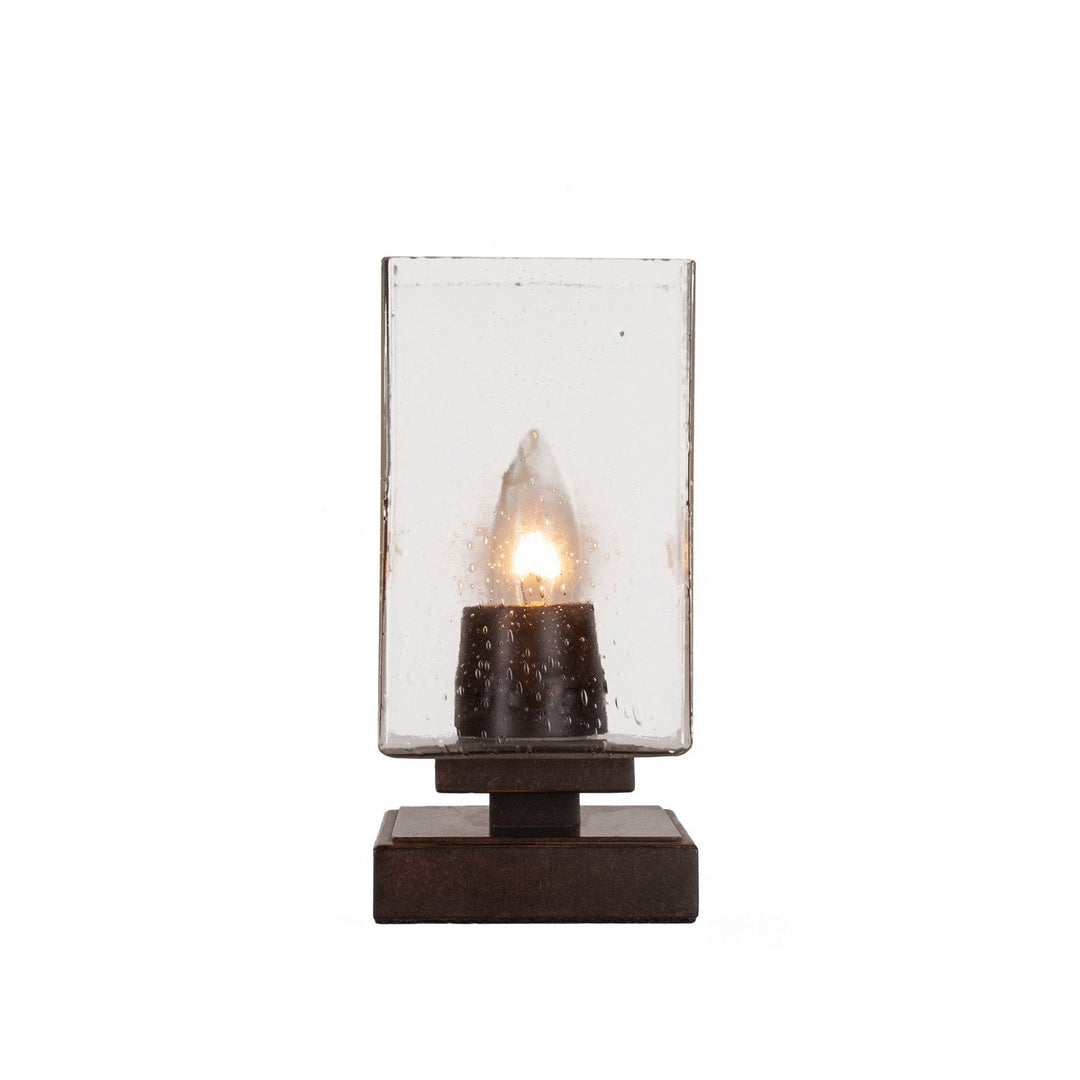 Toltec Lighting 52-DG-530 Modern Luna Lamp Dark Granite