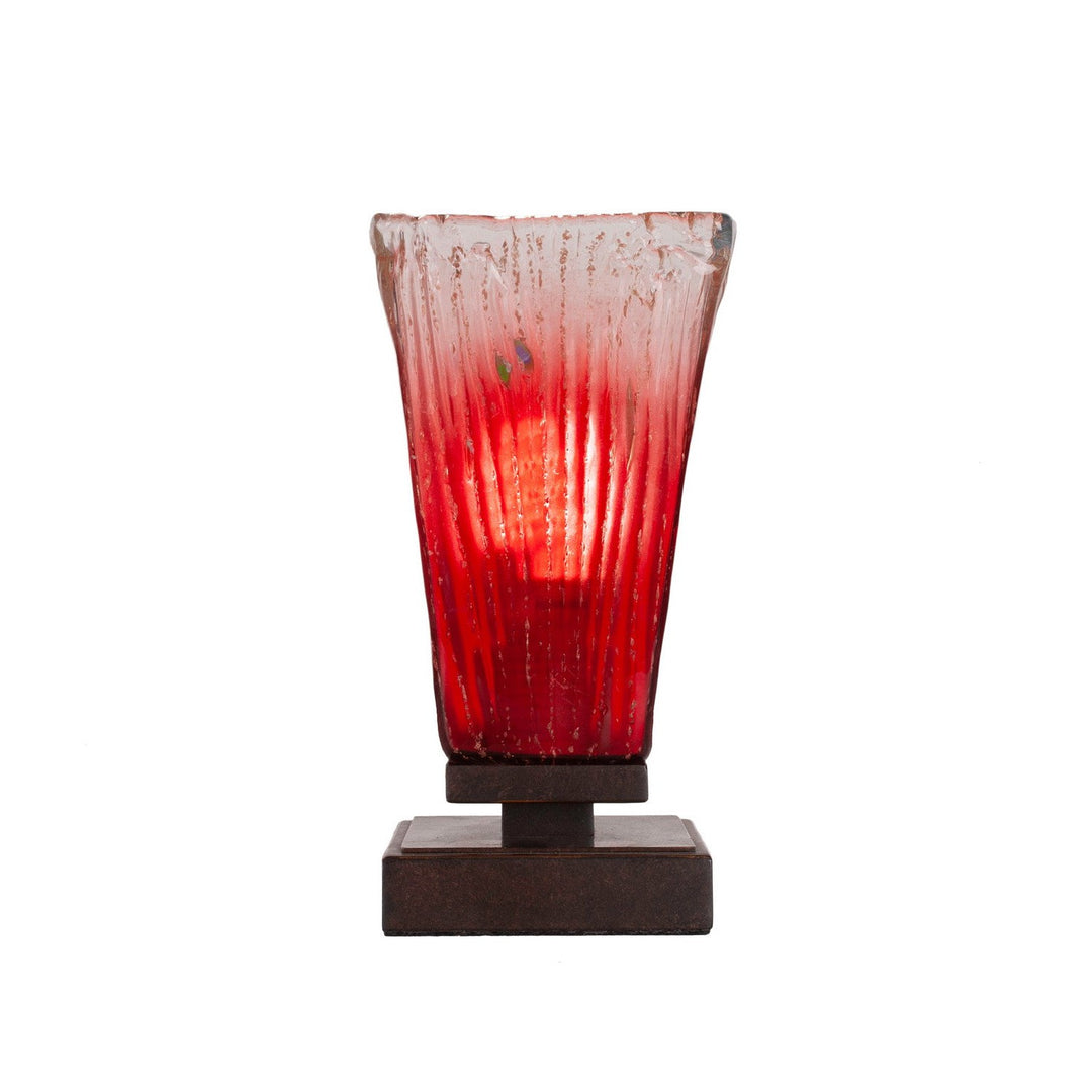 Toltec Lighting 52-DG-636 Modern Luna Lamp Dark Granite