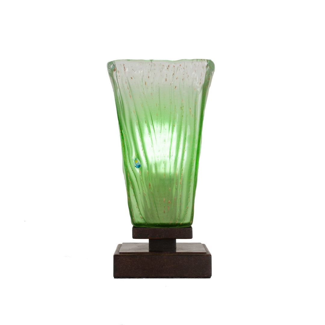 Toltec Lighting 52-DG-637 Modern Luna Lamp Dark Granite