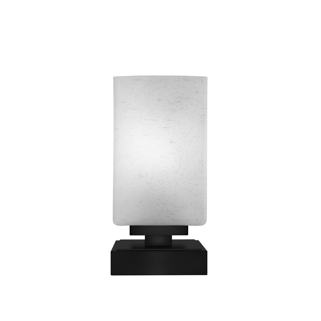 Toltec Lighting 52-MB-531 Modern Luna Lamp Matte Black