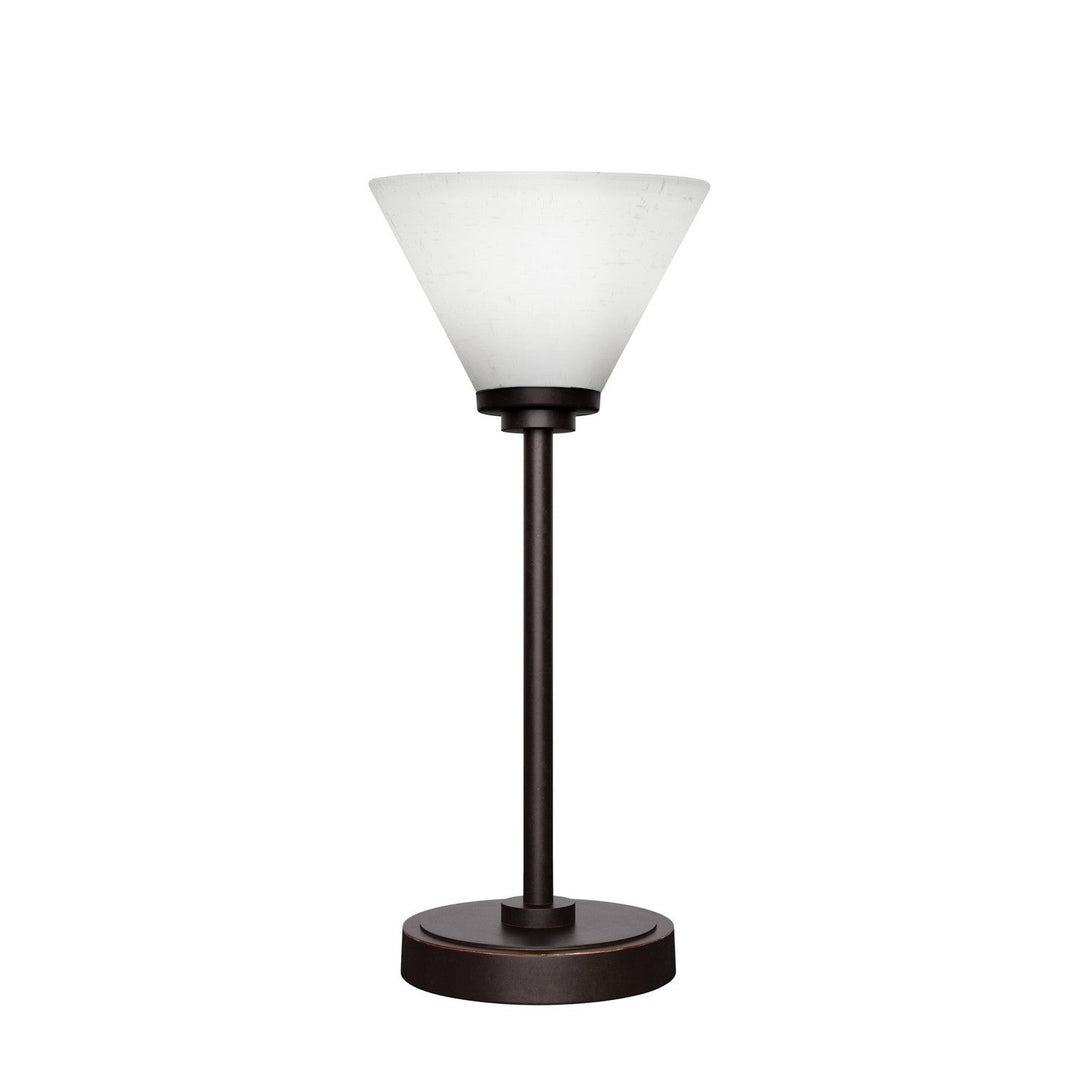 Toltec Lighting 53-DG-312 Modern Luna Lamp Dark Granite
