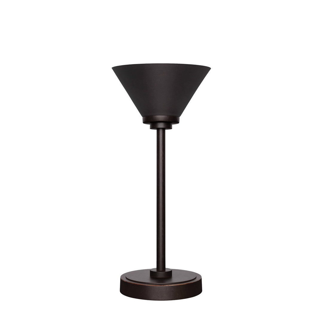Toltec Lighting 53-DG-421 Modern Luna Lamp Dark Granite