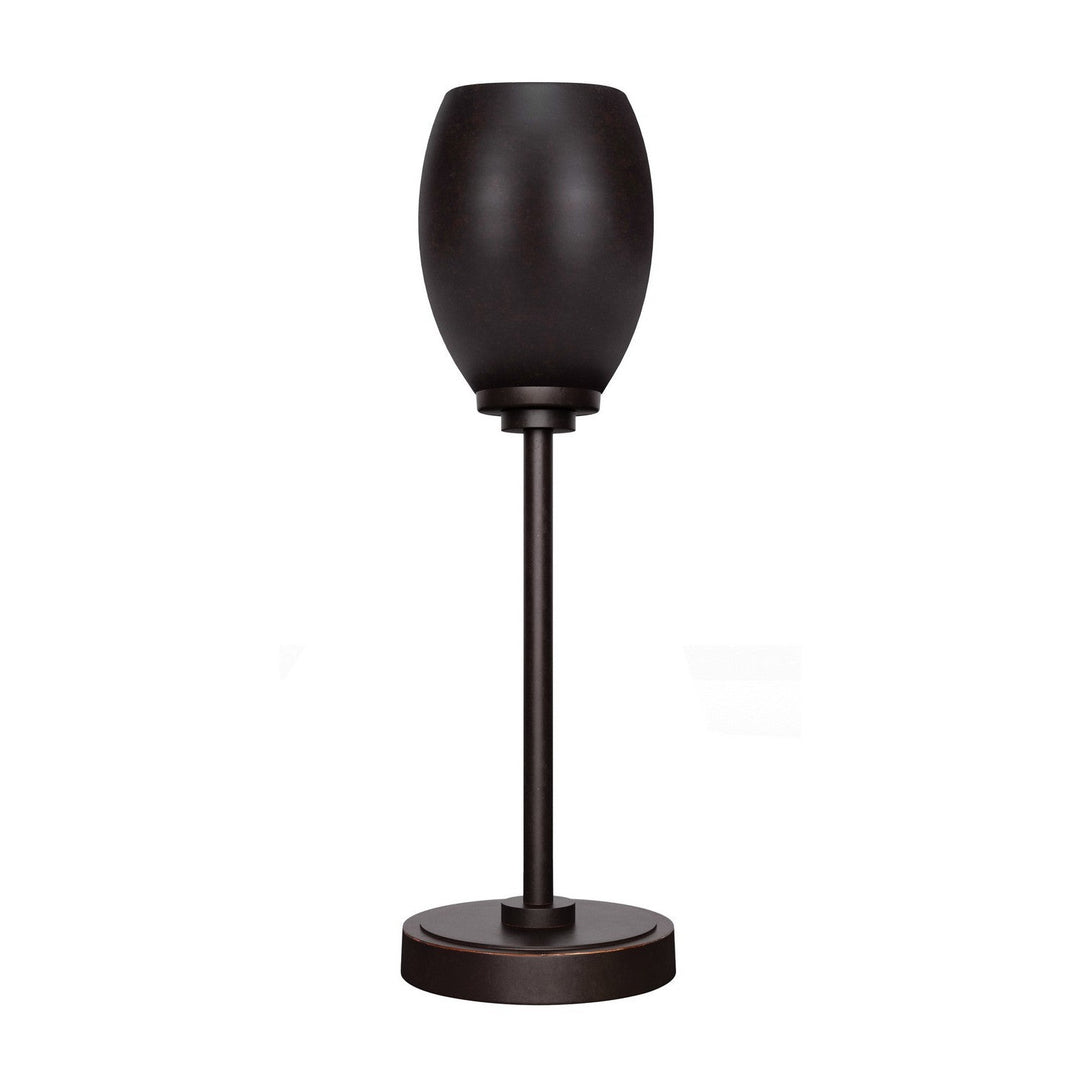 Toltec Lighting 53-DG-426 Modern Luna Lamp Dark Granite