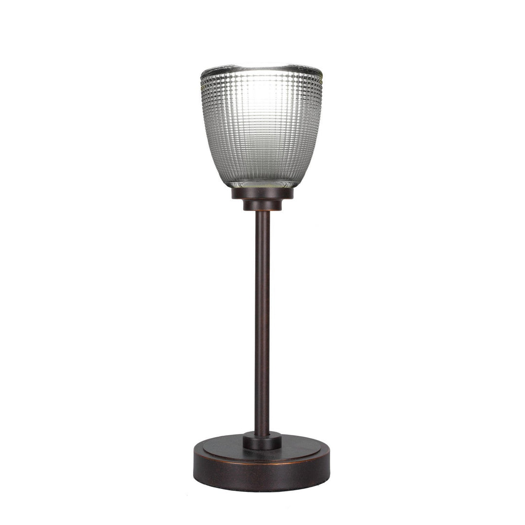 Toltec Lighting 53-DG-500 Modern Luna Lamp Dark Granite