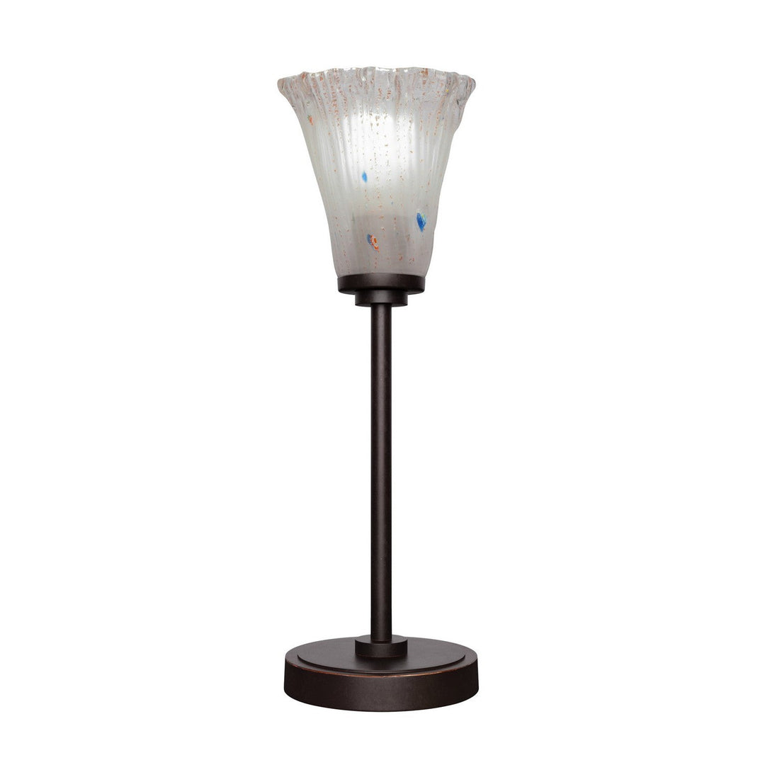 Toltec Lighting 53-DG-721 Modern Luna Lamp Dark Granite