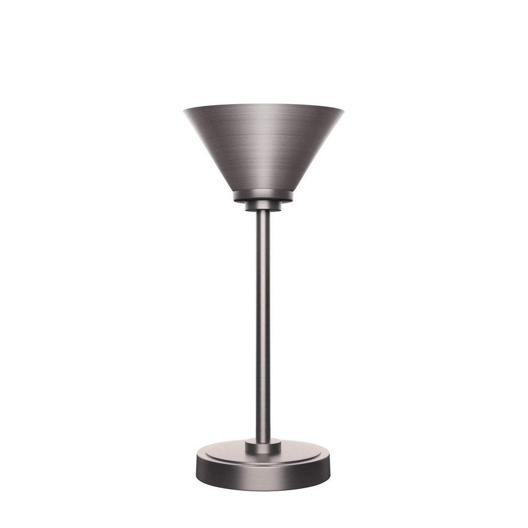 Toltec Lighting 53-GP-421 Modern Luna Lamp Graphite