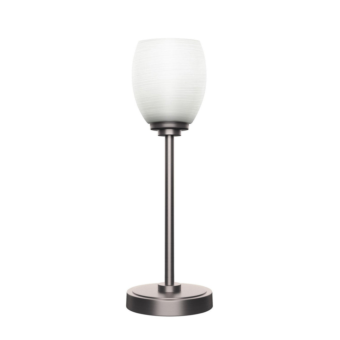 Toltec Lighting 53-GP-615 Modern Luna Lamp Graphite