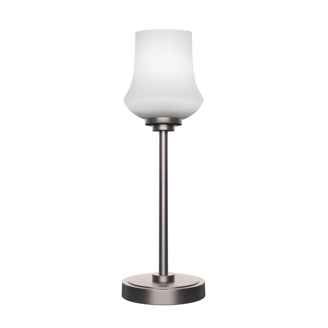 Toltec Lighting 53-GP-681 Modern Luna Lamp Graphite