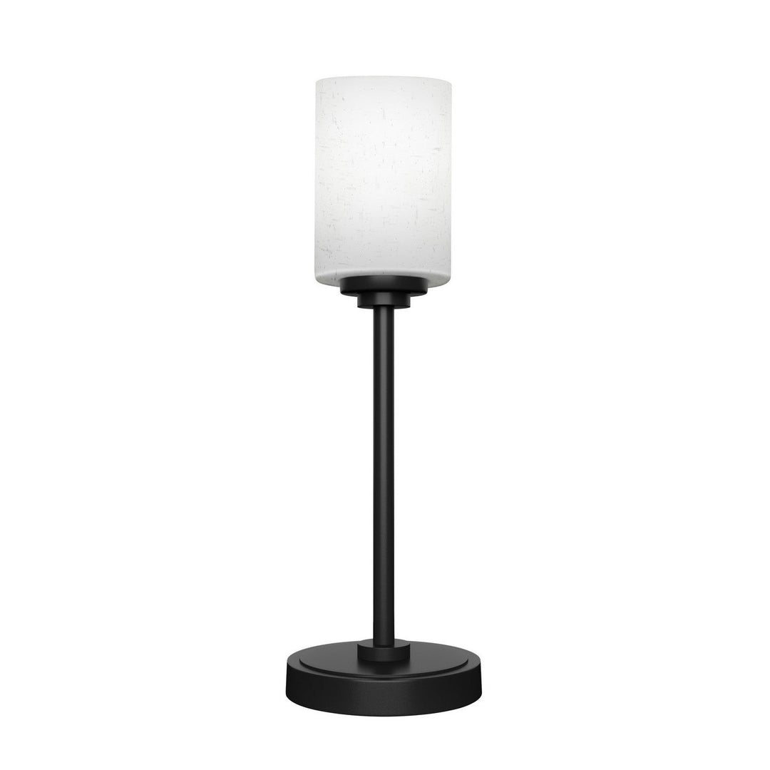 Toltec Lighting 53-MB-310 Modern Luna Lamp Matte Black