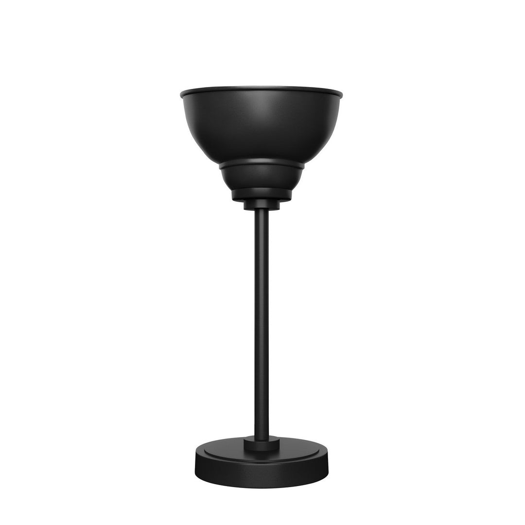 Toltec Lighting 53-MB-427 Modern Luna Lamp Matte Black