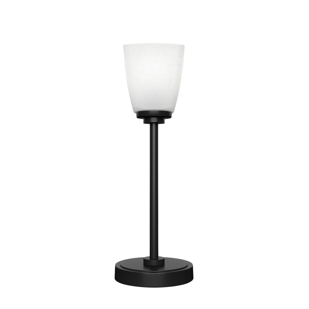 Toltec Lighting 53-MB-460 Modern Luna Lamp Matte Black