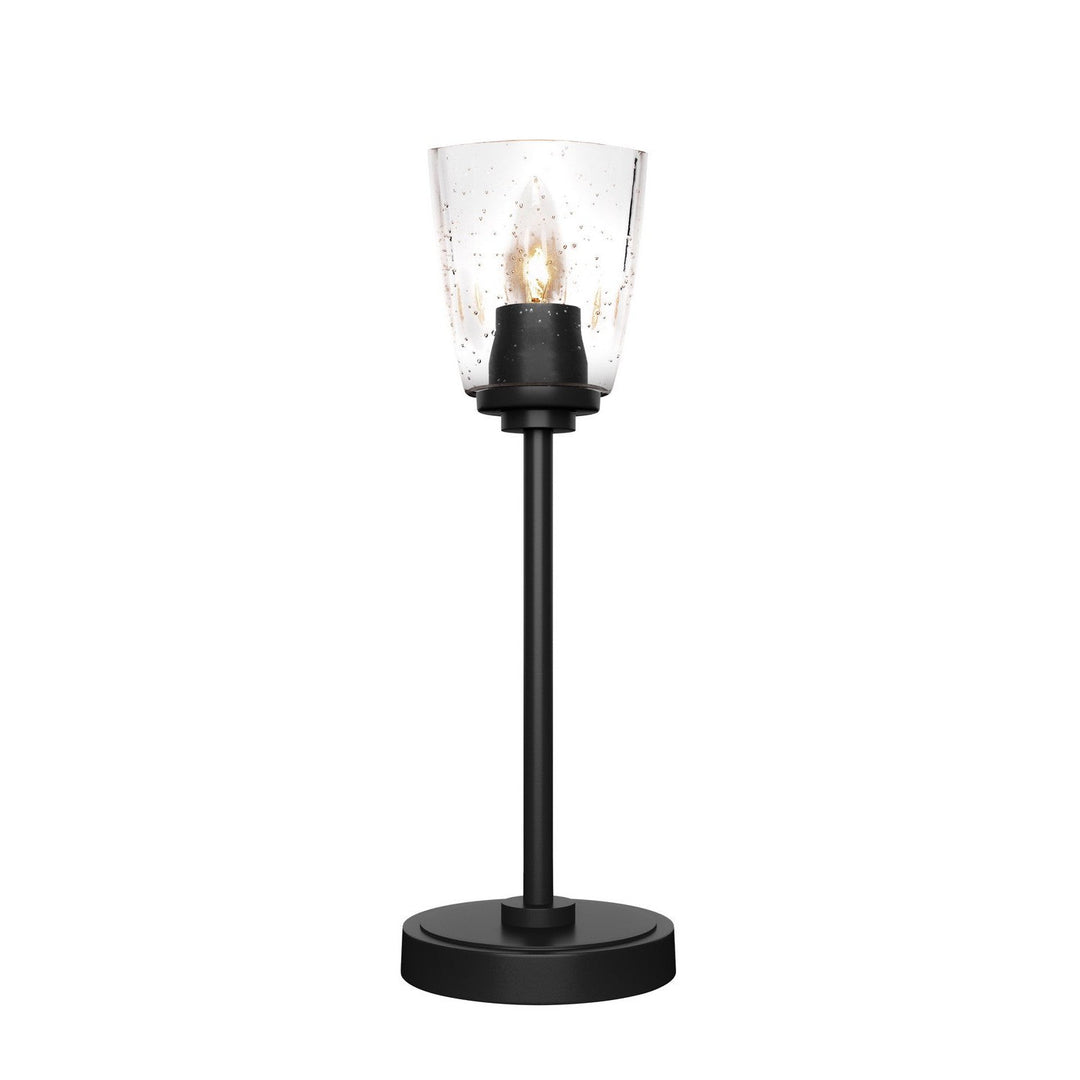 Toltec Lighting 53-MB-461 Modern Luna Lamp Matte Black