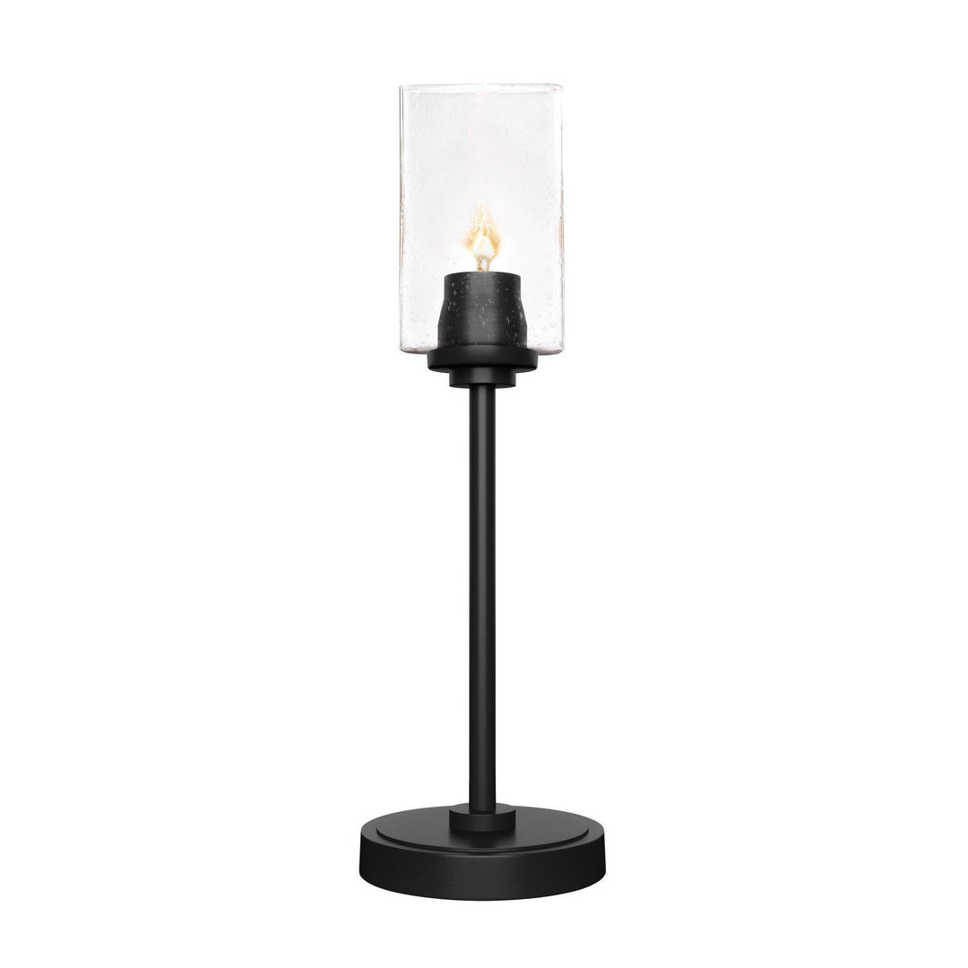 Toltec Lighting 53-MB-530 Modern Luna Lamp Matte Black