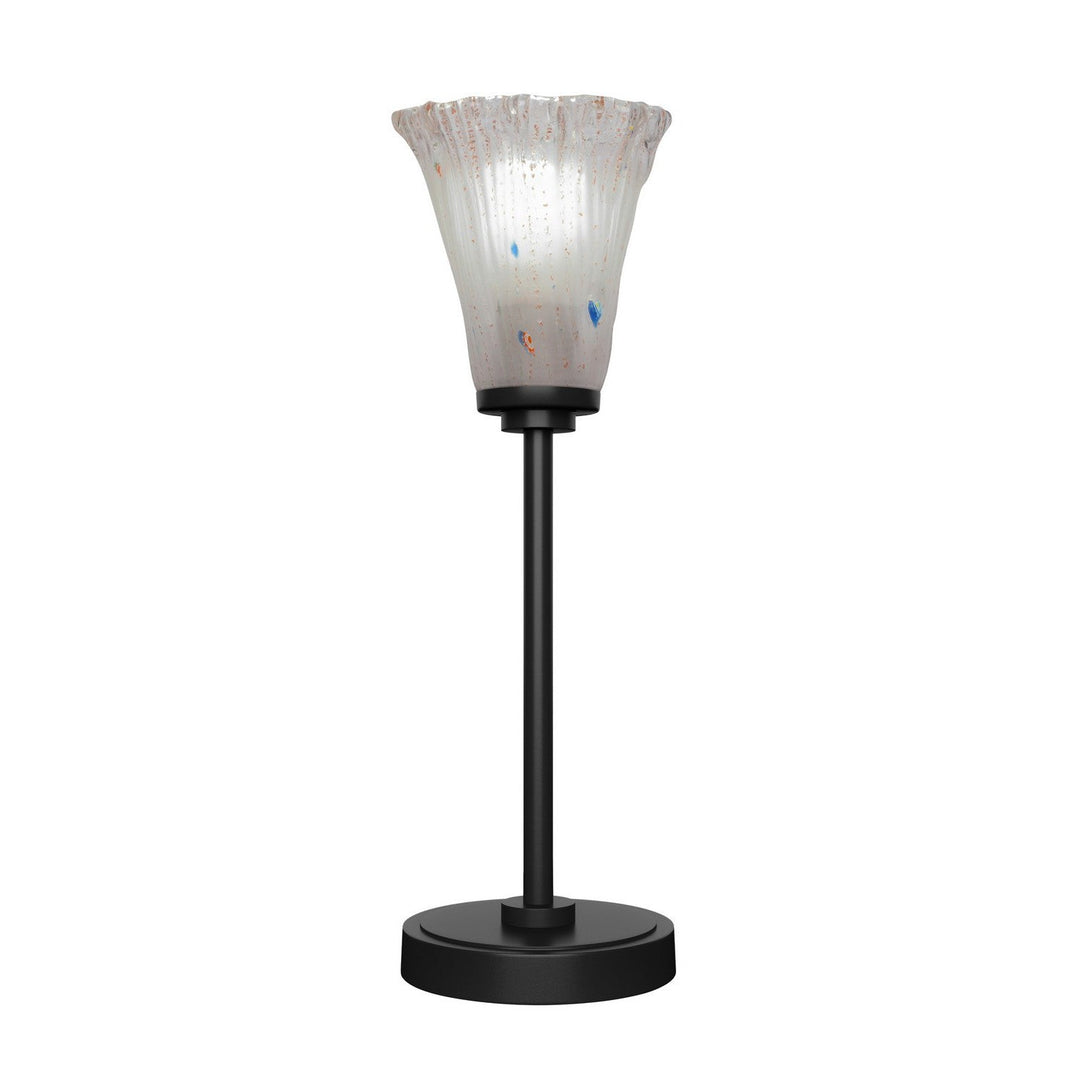 Toltec Lighting 53-MB-721 Modern Luna Lamp Matte Black