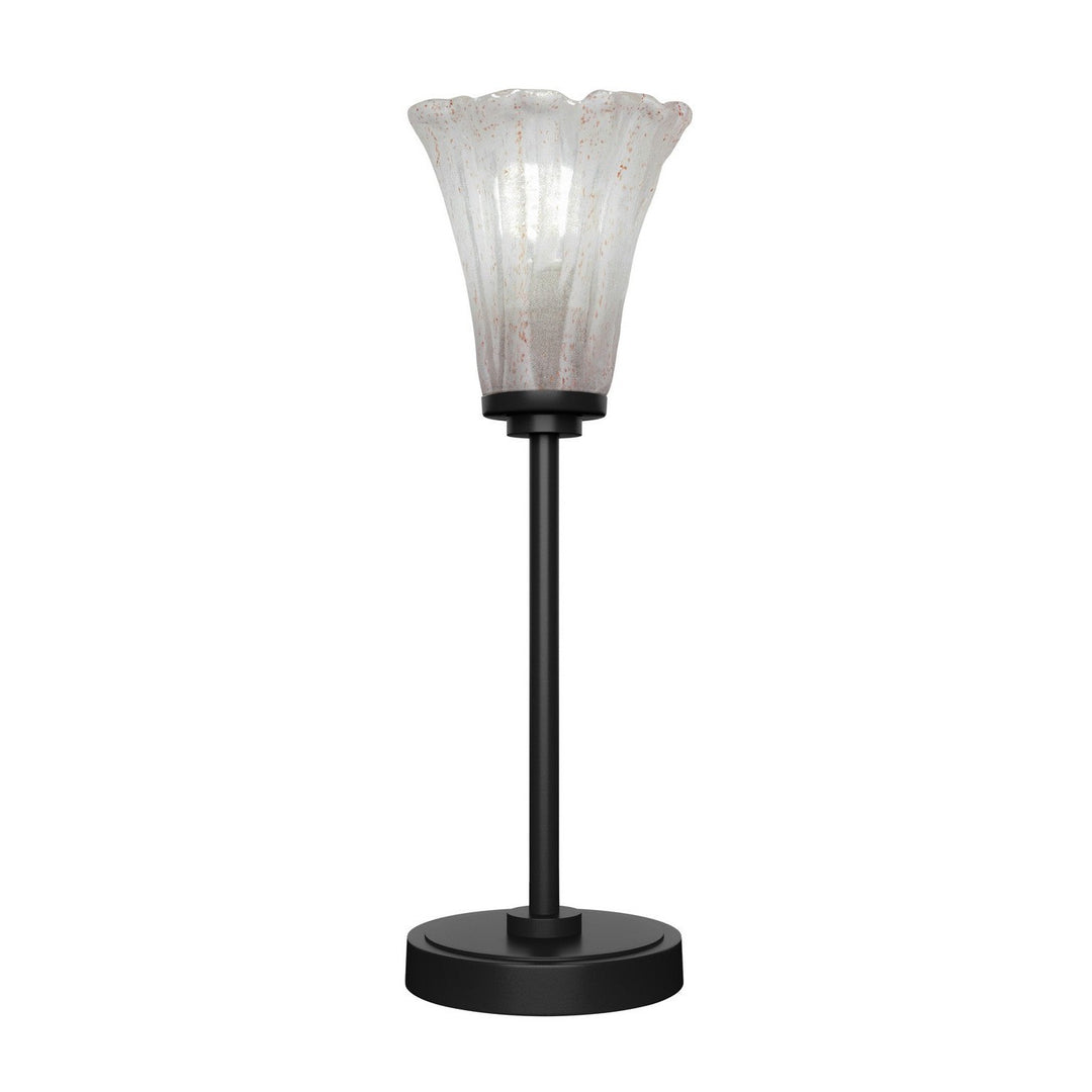 Toltec Lighting 53-MB-729 Modern Luna Lamp Matte Black