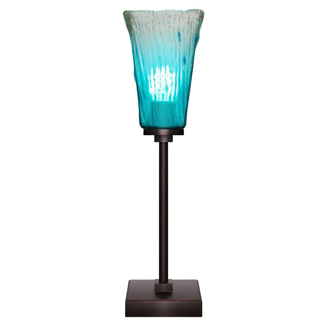 Toltec Lighting 54-DG-635 Modern Luna Lamp Dark Granite