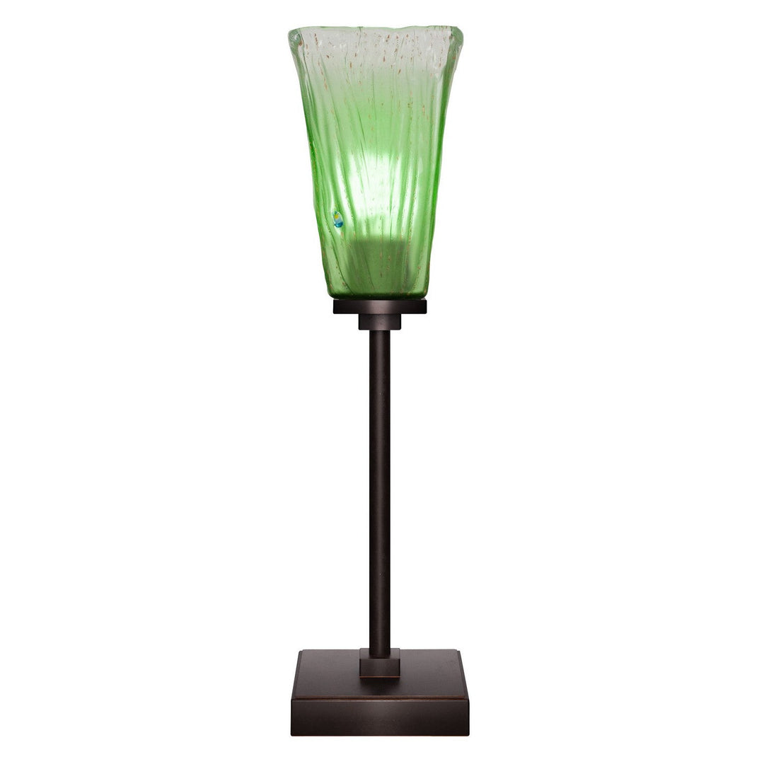 Toltec Lighting 54-DG-637 Modern Luna Lamp Dark Granite