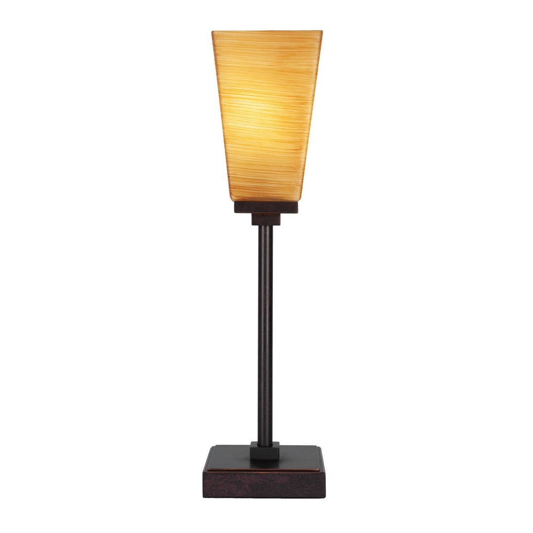 Toltec Lighting 54-DG-670 Modern Luna Lamp Dark Granite