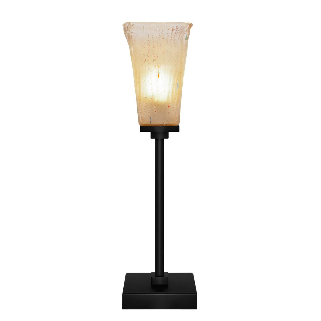 Toltec Lighting 54-MB-630 Modern Luna Lamp Matte Black