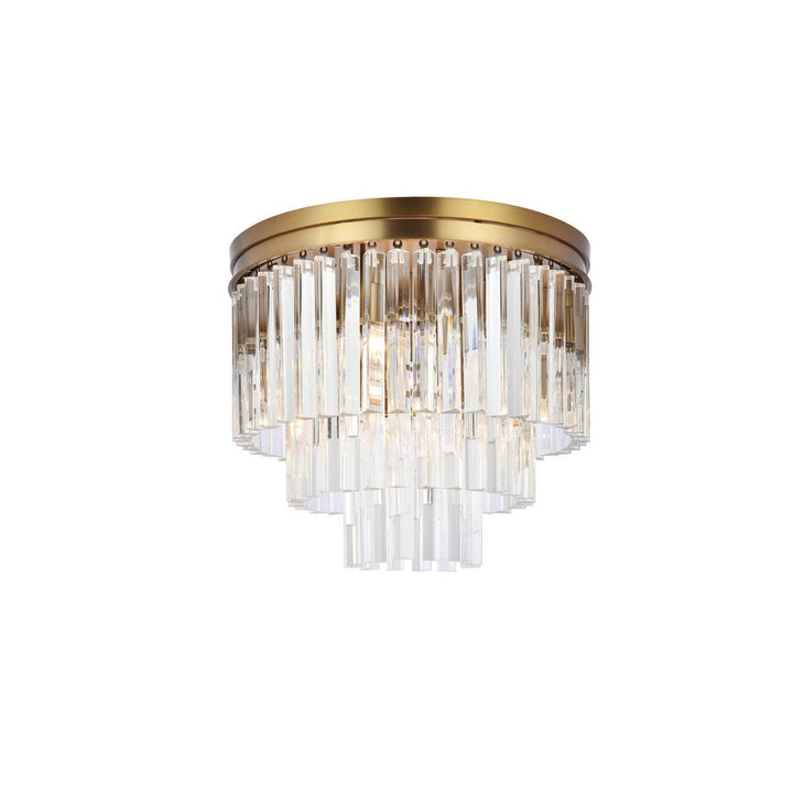 Elegant Sydney 1201F20SG/RC Ceiling Light - Satin Gold