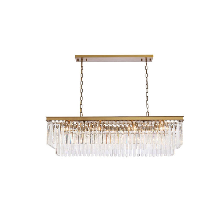 Elegant Sydney 1202D50SG/RC Chandelier Light - Satin Gold