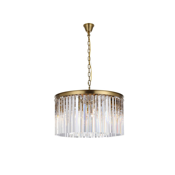 Elegant Sydney 1208D26SG/RC Chandelier Light - Satin Gold