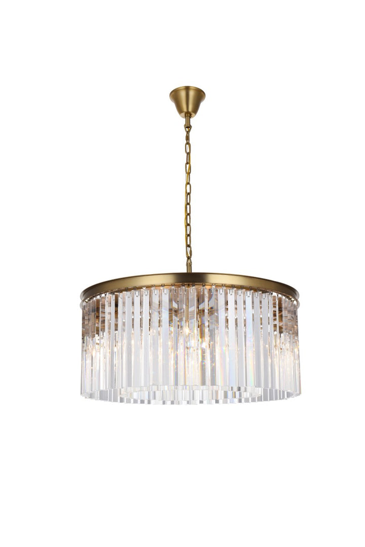 Elegant Sydney 1208D31SG/RC Chandelier Light - Satin Gold