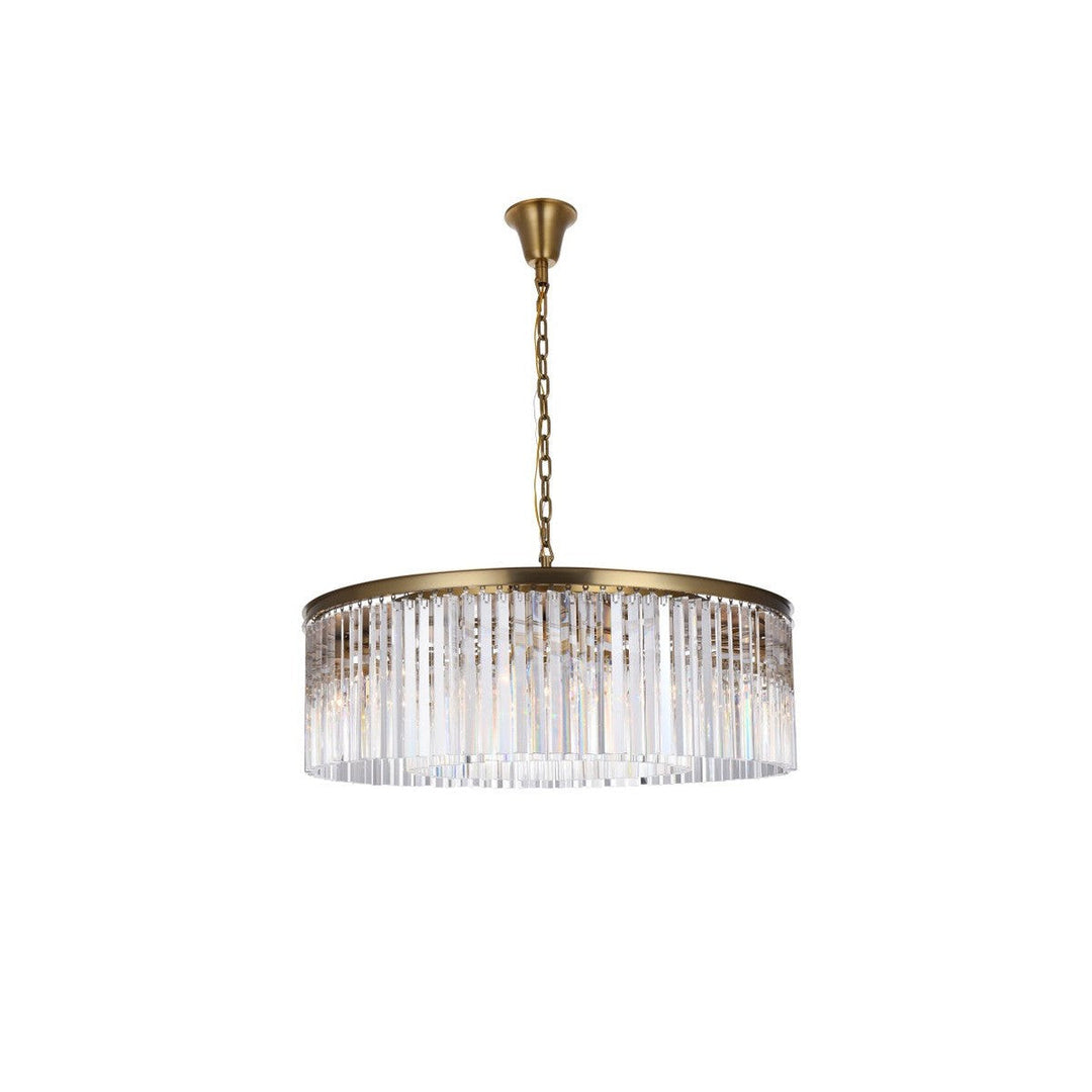 Elegant Sydney 1208G43SG/RC Chandelier Light - Satin Gold