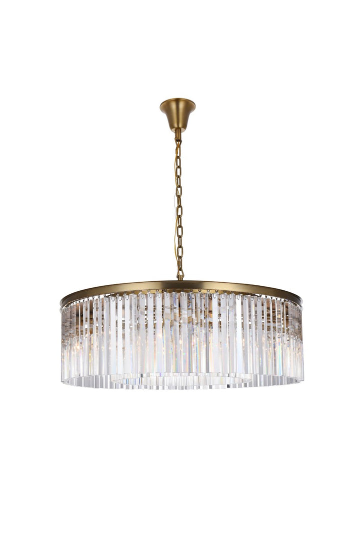 Elegant Sydney 1208G43SG/RC Chandelier Light - Satin Gold