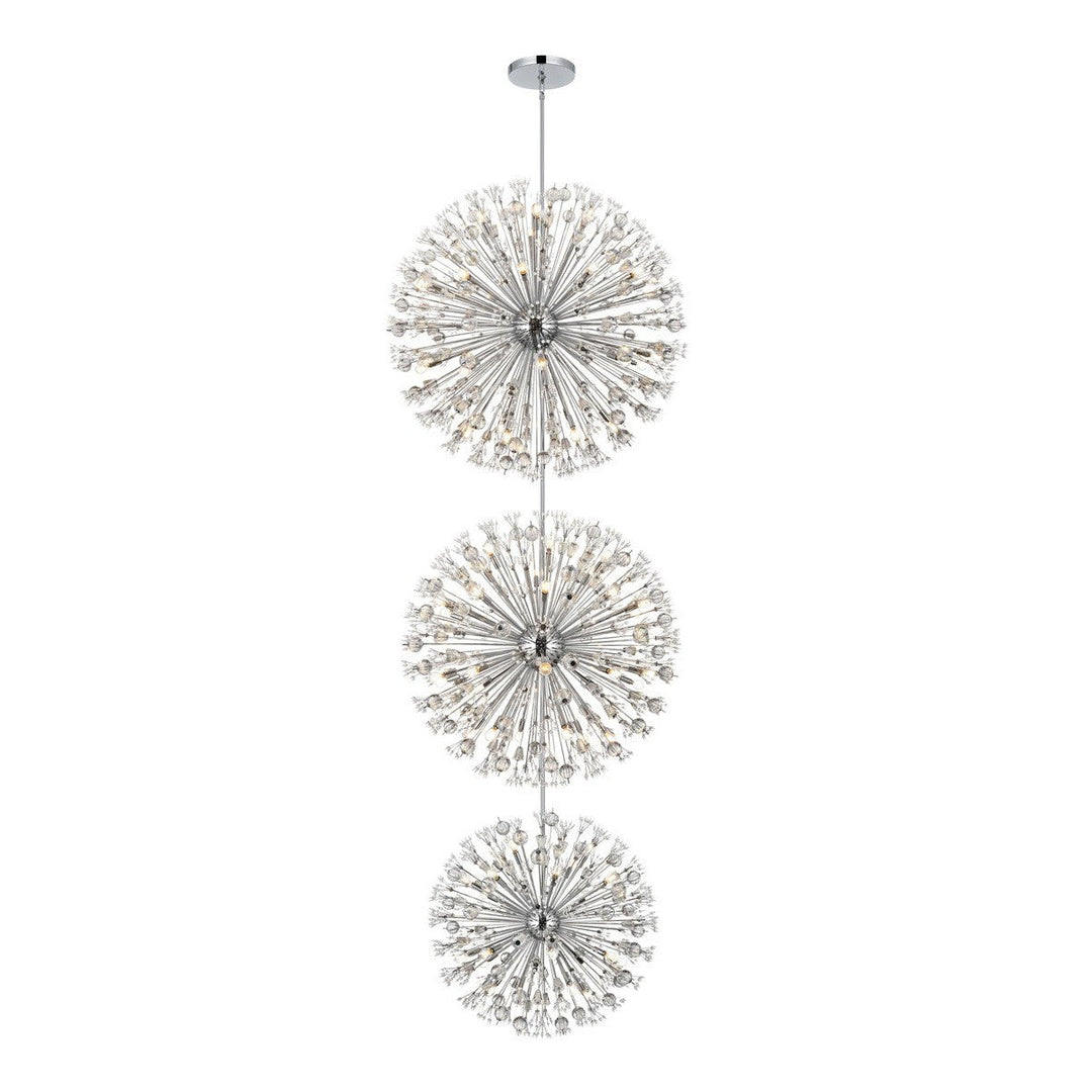 Elegant Vera 2500G48L3C Chandelier Light - Chrome