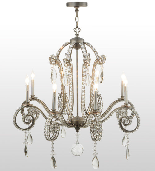 Meyda Tiffany Lucerne 137323 Chandelier Light - Antique Copper