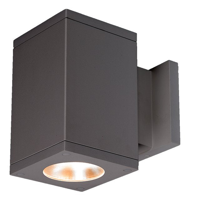 WAC Cube Arch DC-WS06-F835S-GH Wall Sconce Light - Graphite