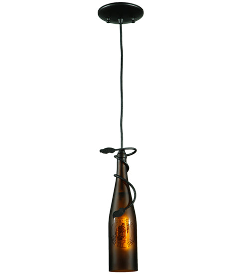 Meyda Tiffany Personalized 137402 Pendant Light - Amber Black
