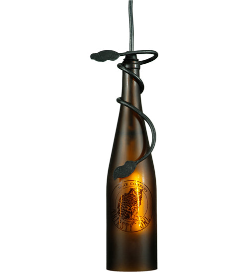 Meyda Tiffany Personalized 137402 Pendant Light - Amber Black