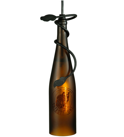 Meyda Tiffany Personalized 137402 Pendant Light - Amber Black