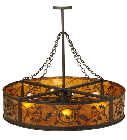 Meyda Tiffany Personalized 137435 Chandelier Light - Oil Rubbed Bronze