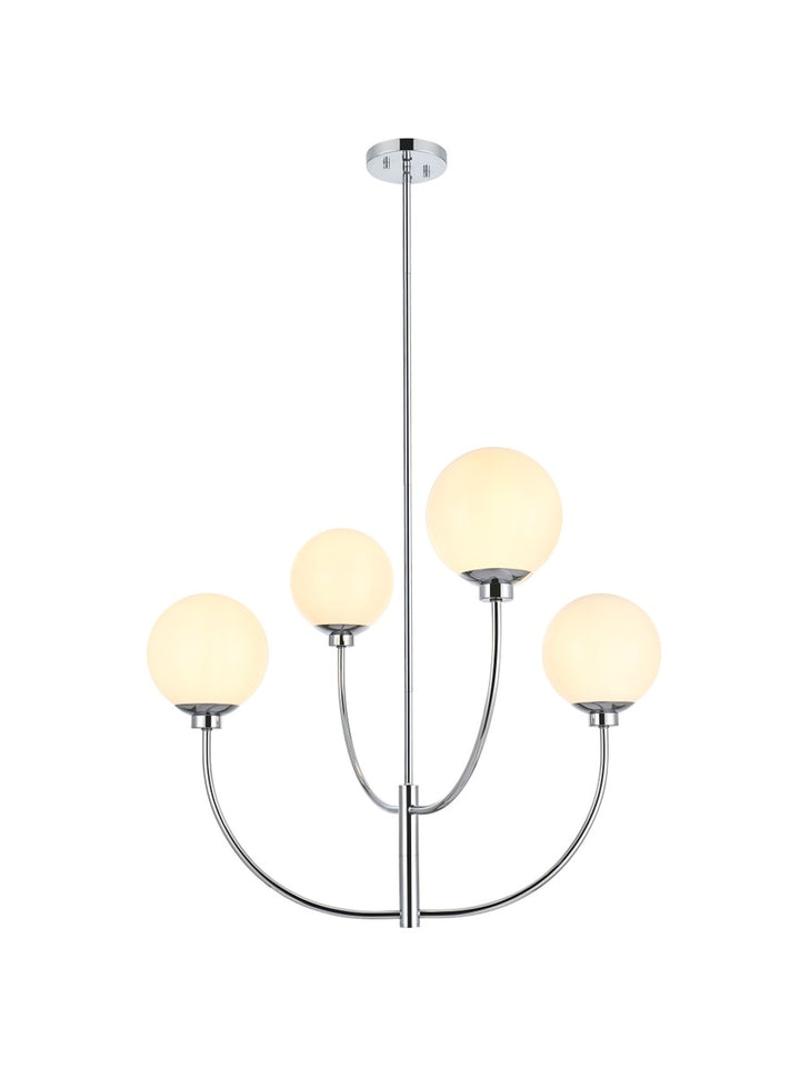 Elegant Nyomi LD814D30C Chandelier Light - Chrome